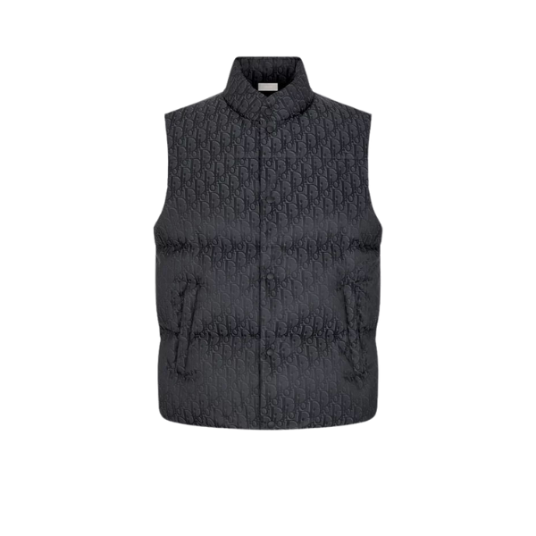 블랙 코튼 블렌드 자카드