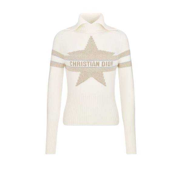 DiorAlps 모크넥 스웨터