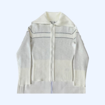 [ Dior ] 디올 세일러 카라 니트 집업