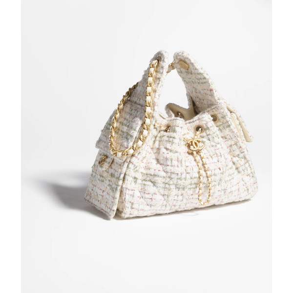 CHANEL 25 미디엄 백 에크루