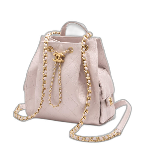 CHANEL 25 미디엄 백팩 라이트 