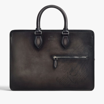 원 주르 스크리토 레더 브리프케이스
