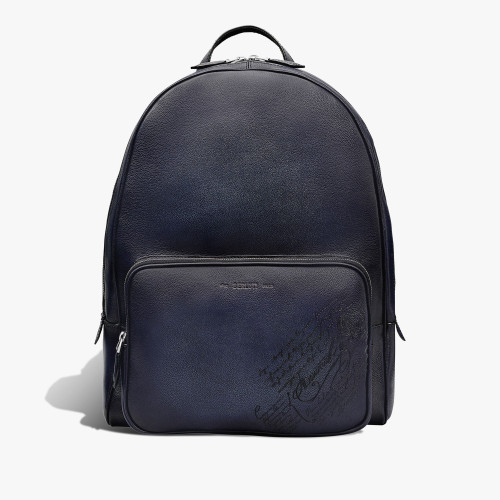 타임 오프 스크리토 스와이프 레더 백팩