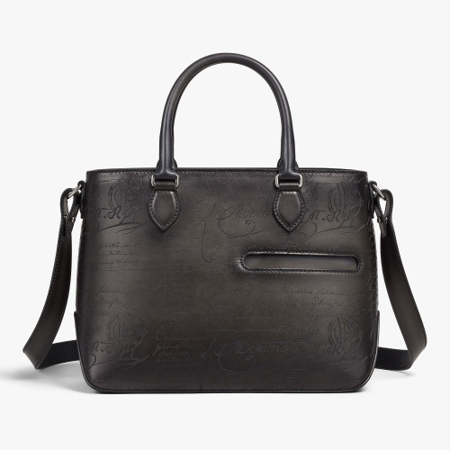 투주르 XS 스크리토 레더 토트 백