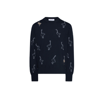 기스 인타르시아 메리노 울 릴렉스 핏 풀오버