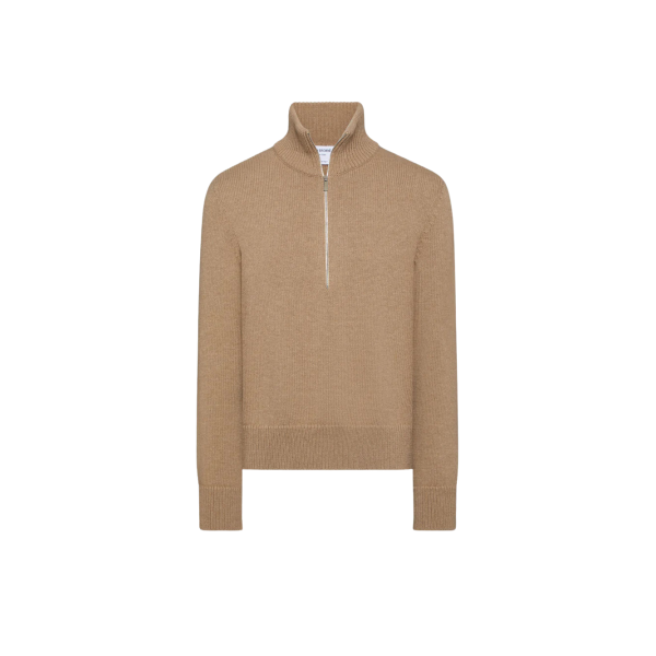 기스 인타르시아 메리노 울 목 넥 풀오버