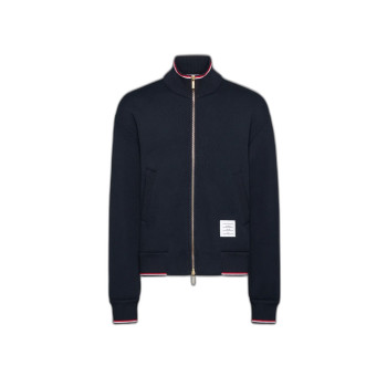 루프백 오버사이즈 RWB 스트라이프 재킷 