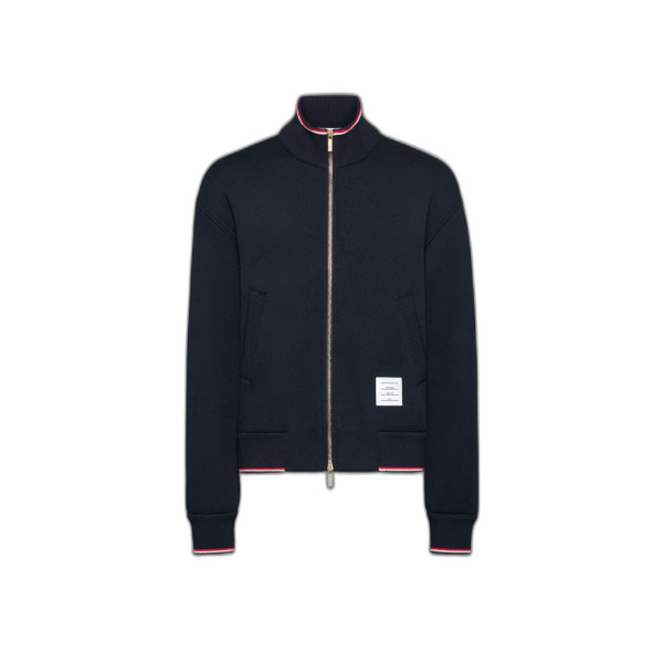 루프백 오버사이즈 RWB 스트라이프 재킷 