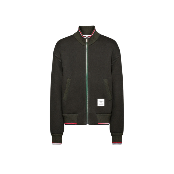 _루프백 오버사이즈 RWB 스트라이프 재킷