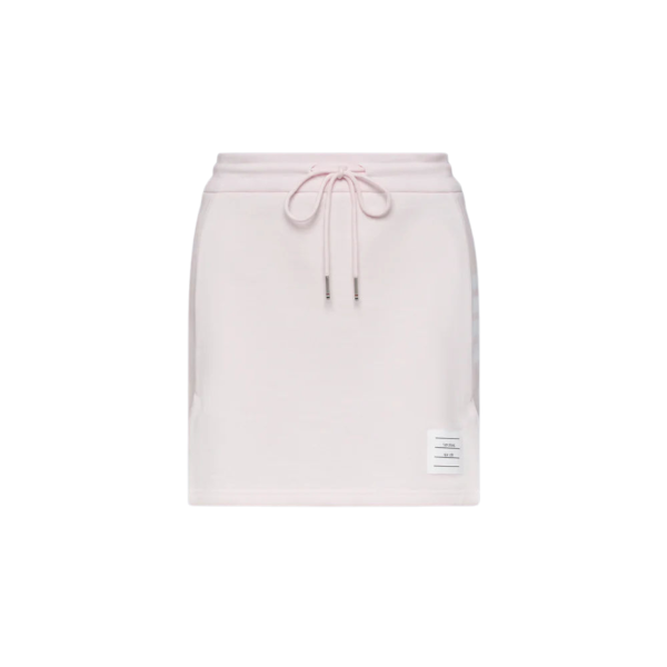 클래식 4-바 저지 미니 스커트