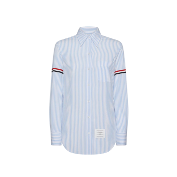 클래식 코튼 암밴드 셔츠