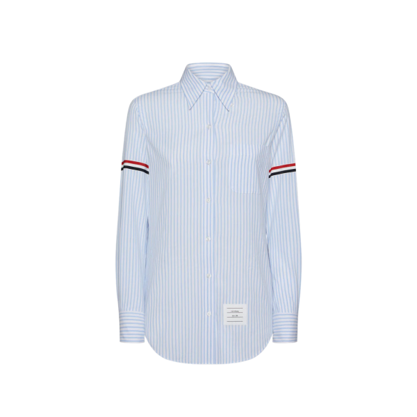 클래식 코튼 암밴드 셔츠