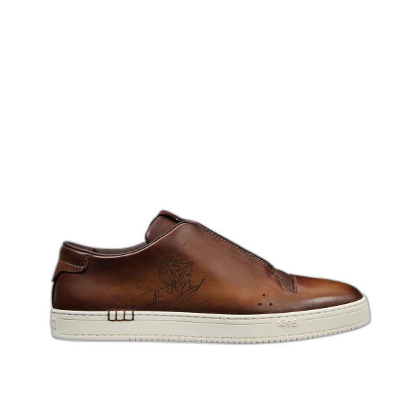 플레이타임 스크리토 베네치아 카프 레더 스니커즈 슬립 온