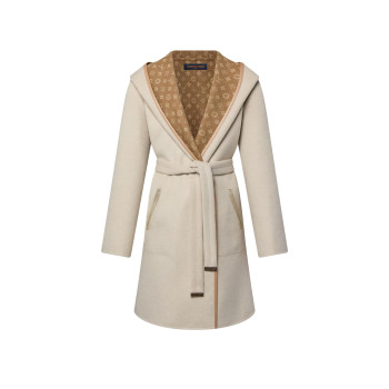 리버서블 시그니처 후디드 랩 코트