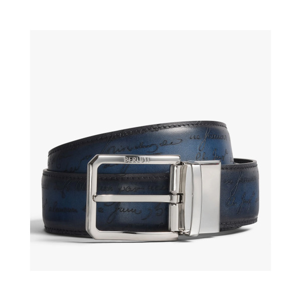 버서타일 스크리토 엠보싱 레더 35mm 벨트