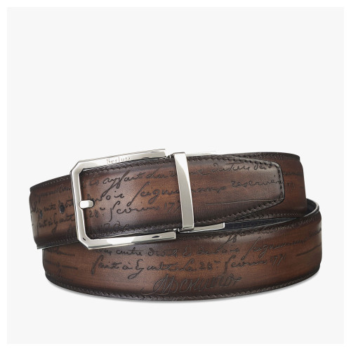 양면 레더 벨트 - 35mm 