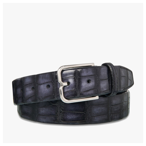 에센스 엘리게이터 레더 벨트 - 35mm