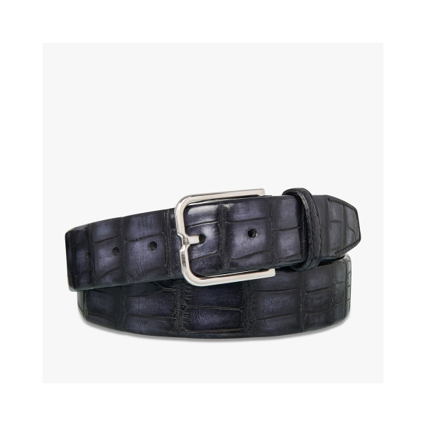 에센스 엘리게이터 레더 벨트 - 35mm