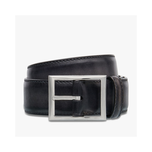 클래식 베네치아 레더 & 엘리게이터 35mm 벨트