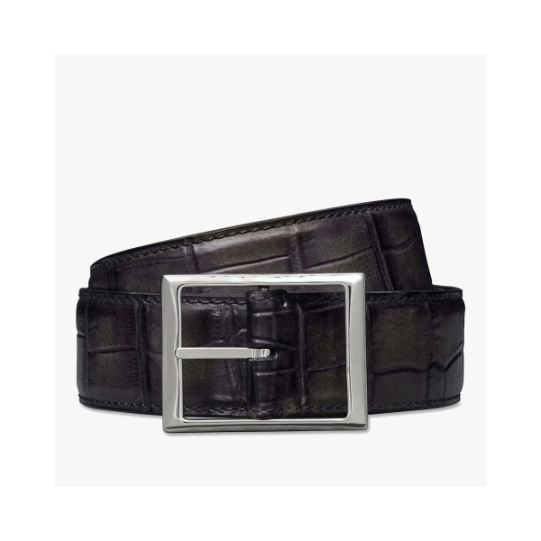 클래식 엘리게이터 레더 35mm 리버시블 벨트