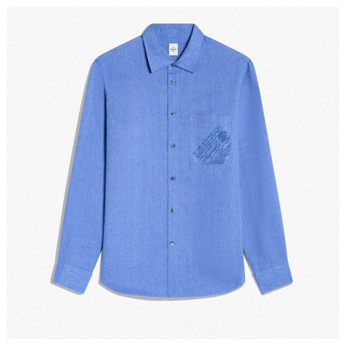 스크리토 포켓 린넨 셔츠