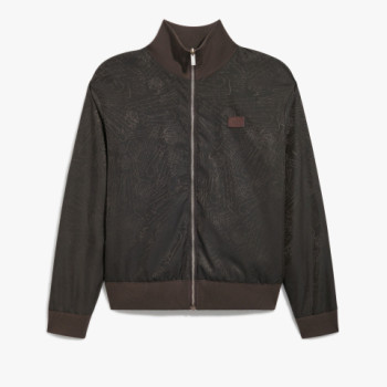 양면 울 & 스크리토 나일론 트랙수트 블루종