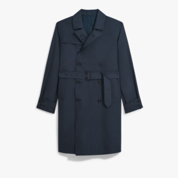 테크니컬 실크 경량 트렌치 코트