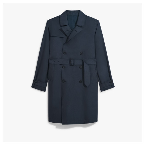 테크니컬 실크 경량 트렌치 코트