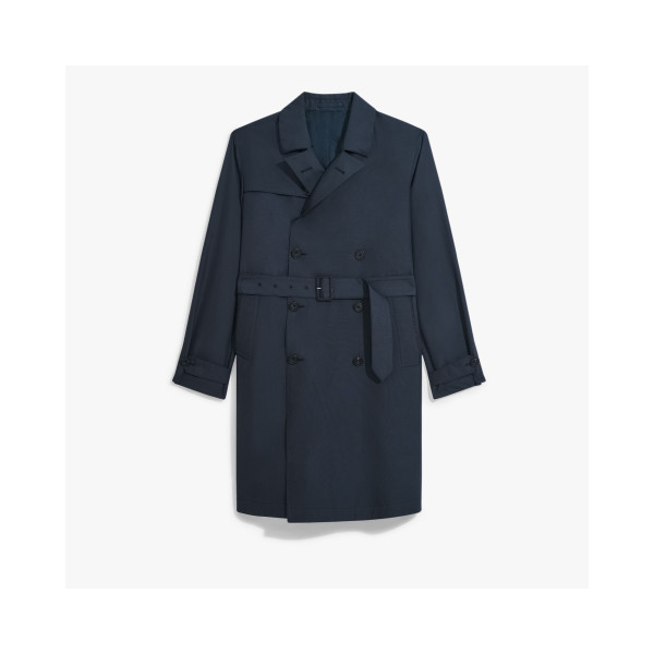 테크니컬 실크 경량 트렌치 코트