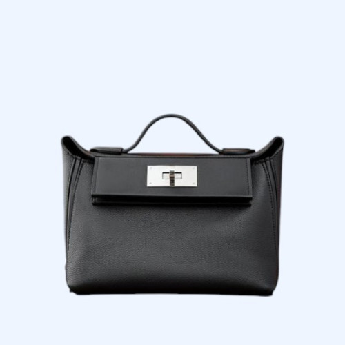 에르메스 2424 미니 백 블랙 팔라듐 하드웨어