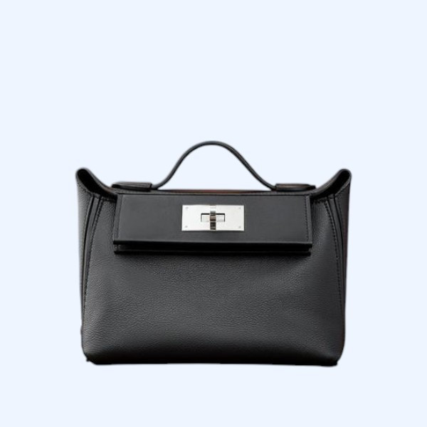 에르메스 2424 미니 백 블랙 팔라듐 하드웨어