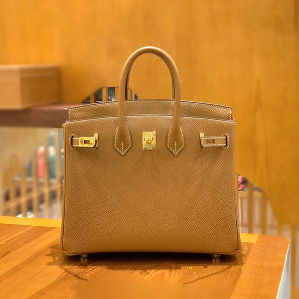 에르메스 버킨 25 르투르네 골드 브라운 골드 하드웨어