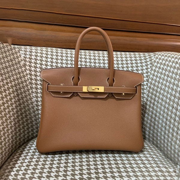 에르메스 버킨 30 르투르네 골드 브라운 골드 하드웨어
