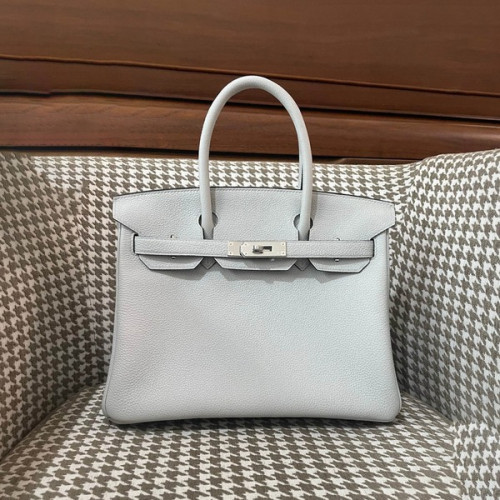 에르메스 버킨 30 르투르네 홀리 그레일 블루 실버 하드웨어