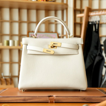 에르메스 켈리 25 르투르네 크레 골드 하드웨어