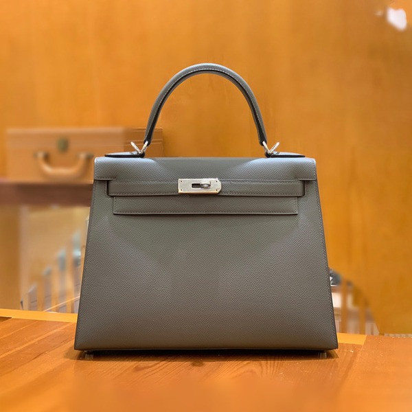 에르메스 켈리 28 셀리에 퓨터 그레이 실버 하드웨어