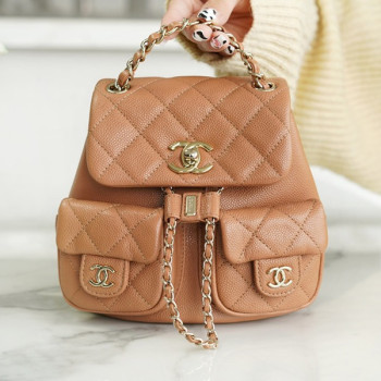 샤넬 23A 듀마 더블 포켓 백 스몰 