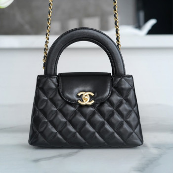 샤넬 23FW 켈리백 미니 블랙 금장 AS4416