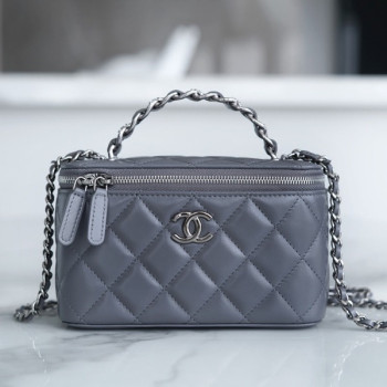 샤넬 23K 탑 핸들 베니티 롱 박스백