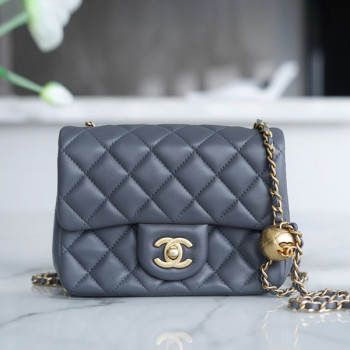 샤넬 쁘띠삭 골드볼 플랩백 뉴미니 