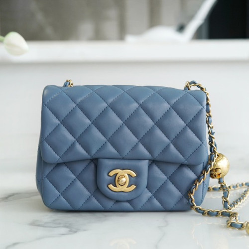 샤넬 쁘띠삭 골드볼 플랩백 뉴미니 