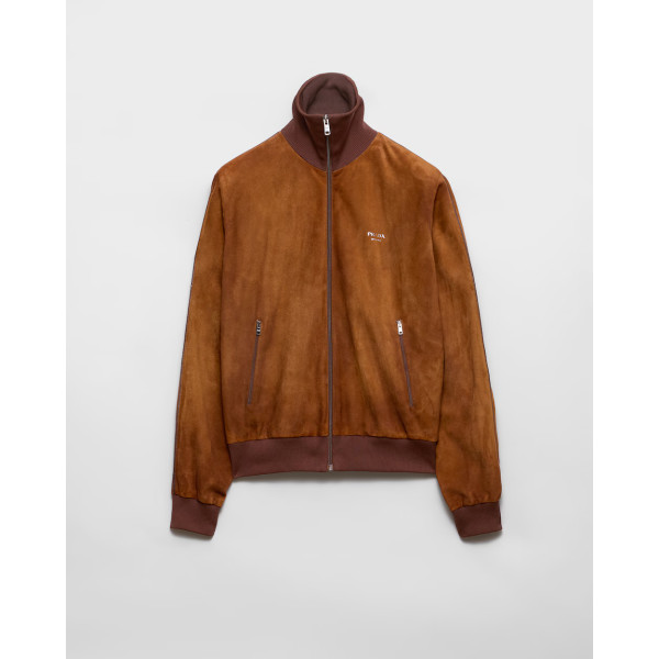 스웨이드 블루종 재킷