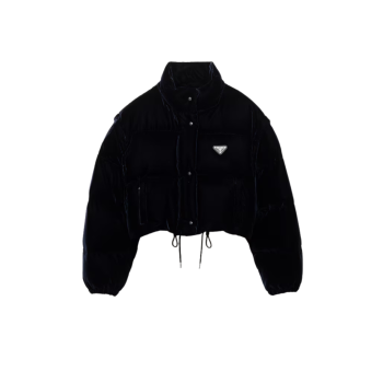 벨벳 다운 재킷