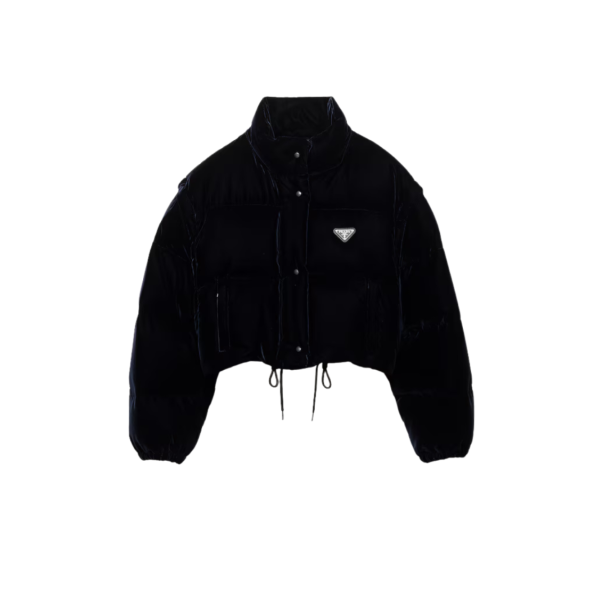 벨벳 다운 재킷