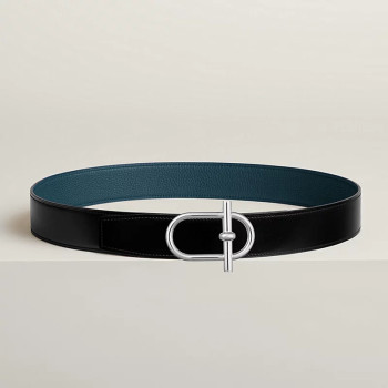 Ithaque 벨트 버클 & 리버서블 가죽 스트랩 38mm