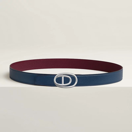 Odyssee 벨트 버클 & 리버서블 가죽 스트랩 32mm