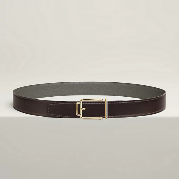 Volte-face 리버서블 벨트 버클 & 리버서블 가죽 스트랩 32mm