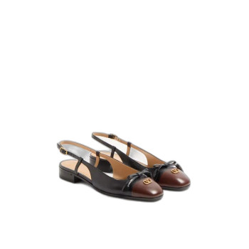 발레 뒤 루아 키드 슬링백 발레리나 25MMM