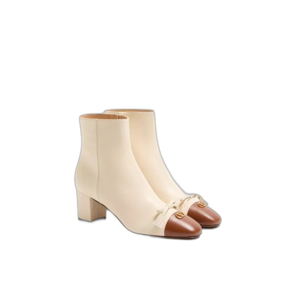 발레 뒤 루아 키드스킨 레더 앵클 부츠 60MM