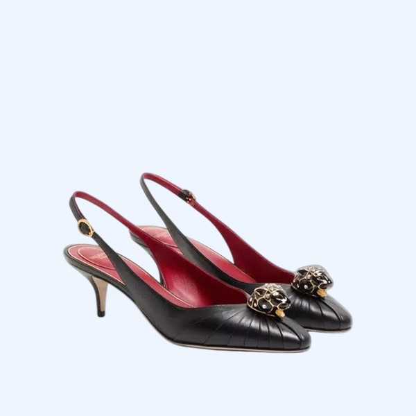 판테아 고트스킨 펌프스 55mm